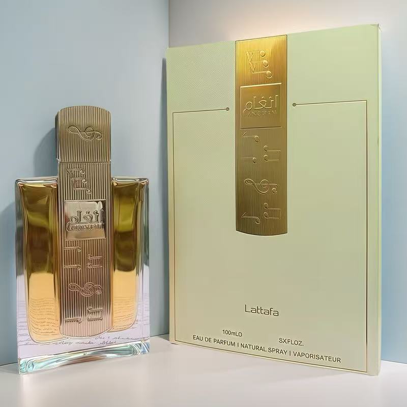 High Quality Lattafa Angham Note Perfume Men Women 100ml Middle East Arab Dubai Manufacturer