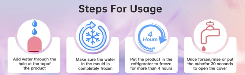 Silicone Ice Face Roller – Refresh & Rejuvenate Your Skin