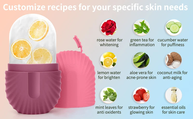 Silicone Ice Face Roller – Refresh & Rejuvenate Your Skin