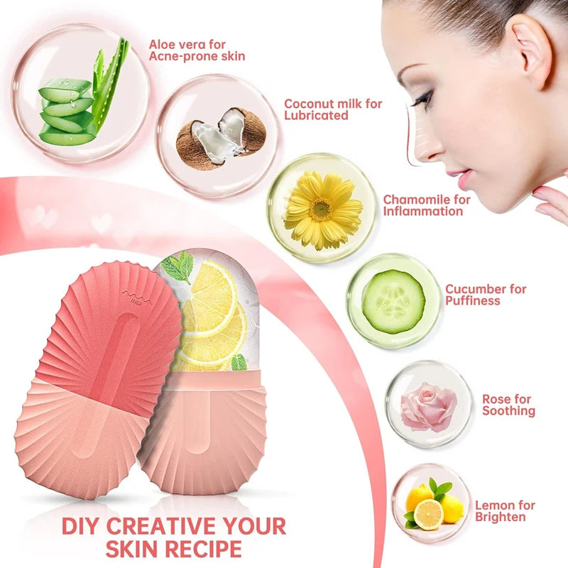 Silicone Ice Face Roller – Refresh & Rejuvenate Your Skin