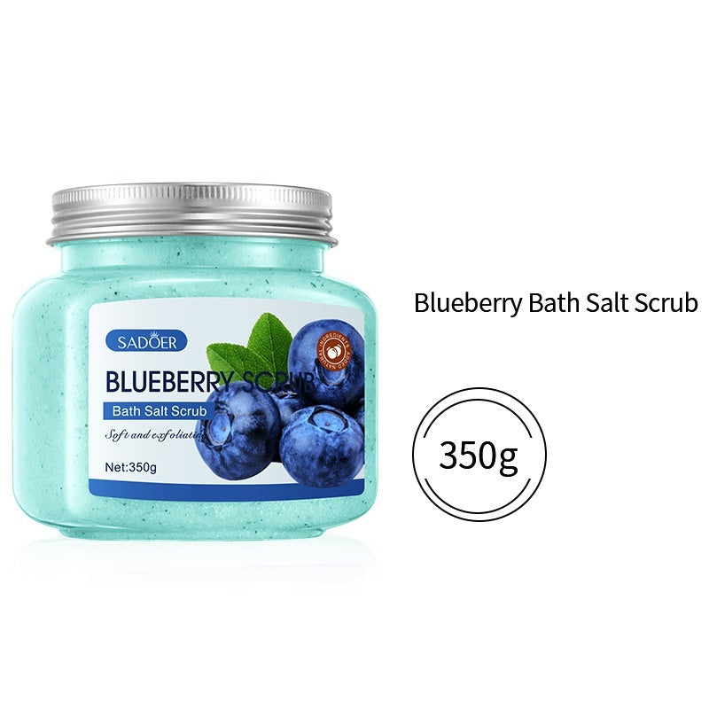 Fruit Bath Salt Scrub Cream Exfoliating Body Care zayntra store