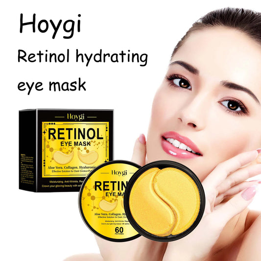 Hoygi Retinol Eye Mask – Anti-Aging, Dark Circle Remover, Fine Line & Puffiness Reducer, Firming & Moisturizing Under Eye Patches