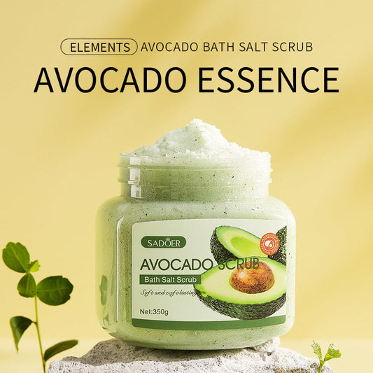 Fruit Bath Salt Scrub Cream Exfoliating Body Care zayntra store