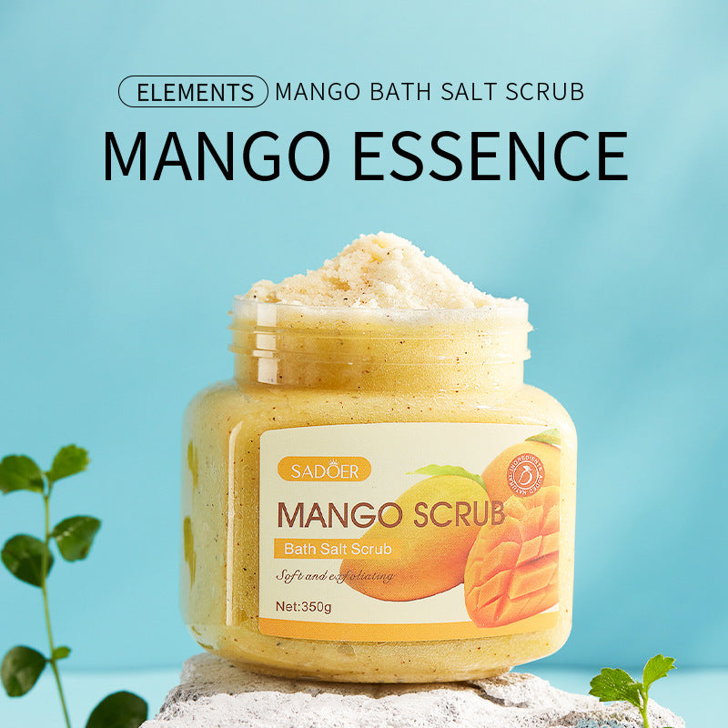 Fruit Bath Salt Scrub Cream Exfoliating Body Care zayntra store